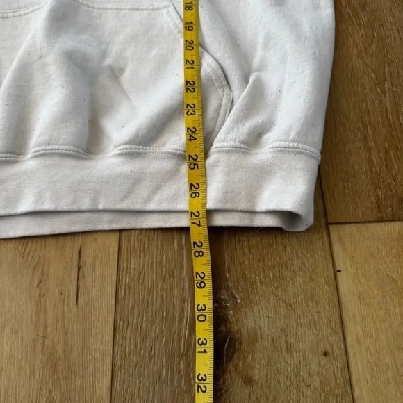 Rick & Morty white long-sleeved hoodie with colorful graphic front pocket, XL. - Picture 7 of 12